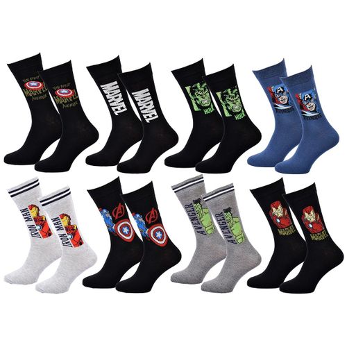 Chaussettes Avengers Pack De 8 Paires
