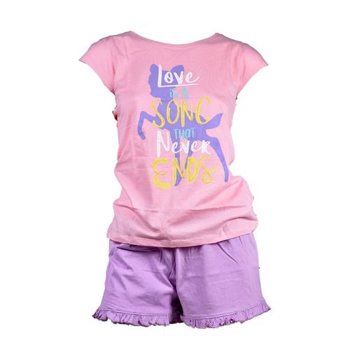 Pyjama Femme Bambi En Coton -Chaleur,Douceur Et Confort- Se3569 Pyjacourt Violine