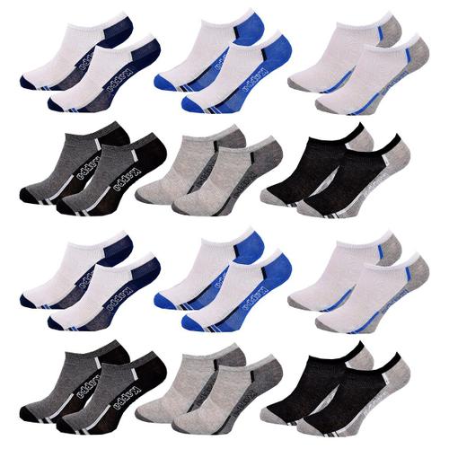 Chaussettes Enfant Sneaker Kappa Lot De 12 Pack De 12 Paires 6147