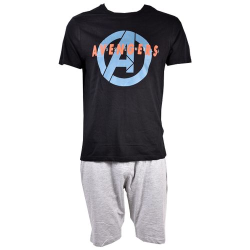 Pyjama Homme Avengers Ev3608 Noir