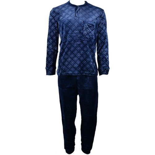 Pyjama Homme Polaire Eco 2545 Marine