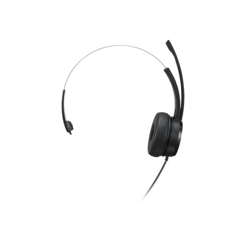 Lenovo 100 - Micro-casque - sur-oreille - filaire - USB-A - noir