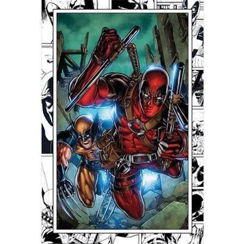 Marvel Comics - Wolverine & Deadpool - Poster 61 X 92cm