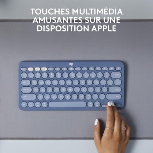 OMOTON Clavier sans Fil Bluetooth pour Mac, pour Apple MacBook Pro, MacBook  Air, iMac, iMac Pro, Mac Mini, Clavier AZERTY Compact et Ultra Mince,  Argent : : Informatique