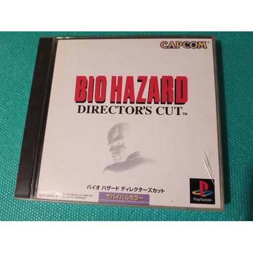 Bio Hazard Director's Cut Resident Evil Jap J Japan Ntsc Ps1 Playstation 1