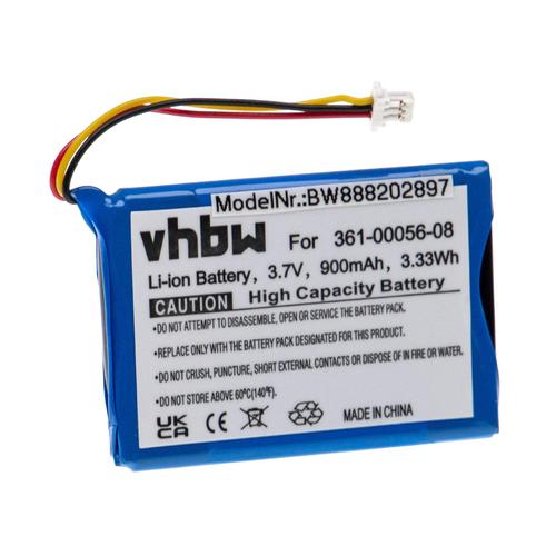 vhbw Batterie compatible avec Garmin Nüvi 52, 55 GPS, appareil de navigation (900mAh, 3,7V, Li-ion)