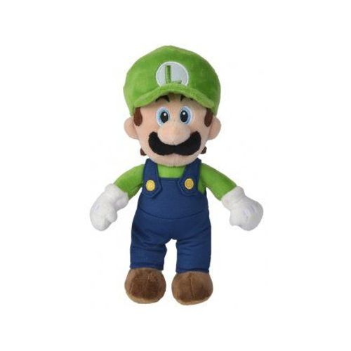 Peluche Luigi 24 Cm - Plombier - Set Doudou Super Mario Classique Enfant
