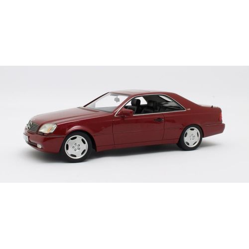 Mercedes 600 Sec C140 Rouge 1992 1/18 Cult Models-Cult Models