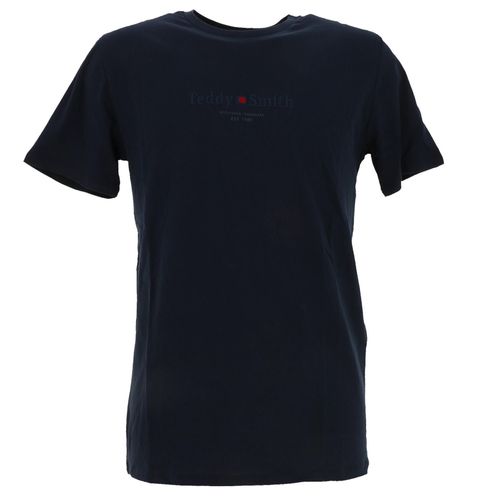 Tee Shirt Manches Courtes Teddy Smith T-Jim Mc Bleu Marine