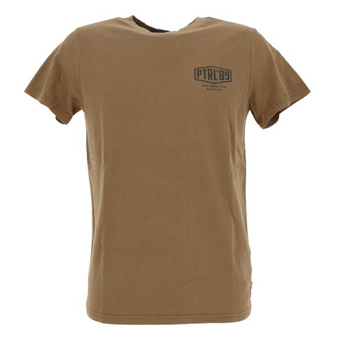Tee Shirt Manches Courtes Petrol Industries Men T-Shirt Ss Classic Print Marron