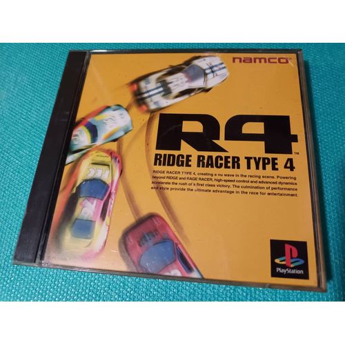 Ridge Racer Type 4 R4 Ps1 Playstation 1 Jap J Japan Ntsc