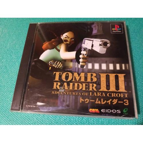 Tomb Raider 3 Ps1 Playstation 1 Jap J Japan Ntsc