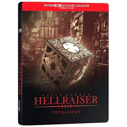 Hellraiser - Tétralogie - 4k Ultra Hd - Boîtier Métal Futurepak Collector