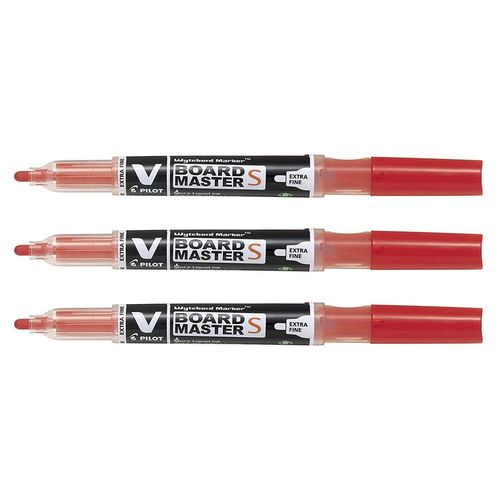 Pilot Lot De 3 Marqueurs V-Board Master S Rouge Begreen Pointe Extra Fine