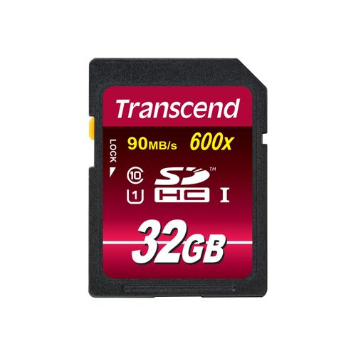 Transcend - Carte mémoire flash - 32 Go - Class 10 - SDHC UHS-I