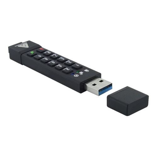 Clé sécurisée Apricorn Aegis 3z - Clé USB - chiffré - 128 Go - USB 3.1 - FIPS 140-2 Level 3