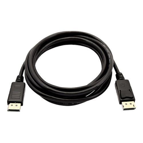 V7 - Câble DisplayPort - DisplayPort (M) pour DisplayPort (M) - 3 m - noir