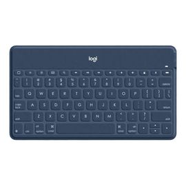 Logitech Keys-To-Go - Clavier - sans fil - Bluetooth - AZERTY - Français - bleu classique