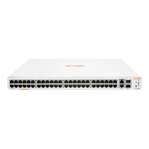 HPE Networking Instant On 1960 48G 2XGT 2SFP+ Switch - Commutateur - C2+ - intelligent - 48 x 10/100/1000 + 2 x 10 Gigabit SFP+ + 2 x 10 Gigabit Ethernet - de bureau, Montable sur rack