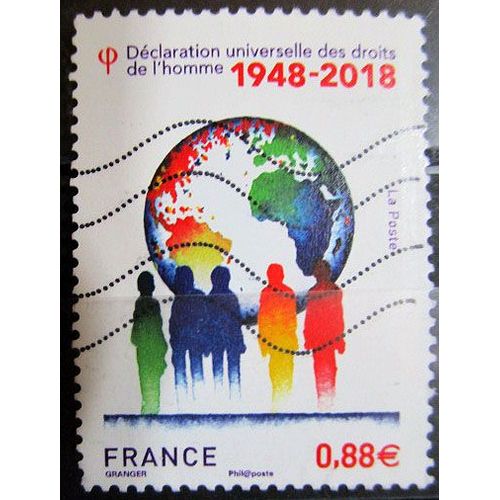 2018. F5290: Les 70 Ans De La Déclaration Universelle Des Droits De L'homme