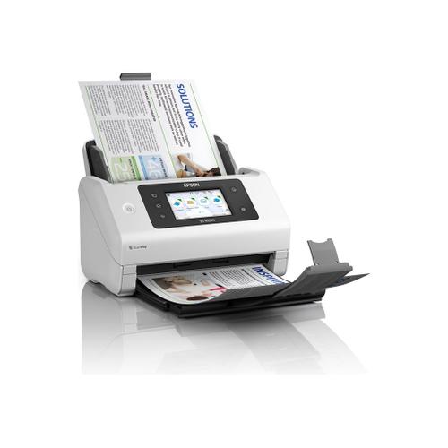 Epson WorkForce DS-900WN - Scanner de documents - Recto-verso - A4/Legal - 600 dpi x 600 dpi - jusqu'à 70 ppm (mono) / jusqu'à 70 ppm (couleur) - Chargeur automatique de documents (100 feuilles)...