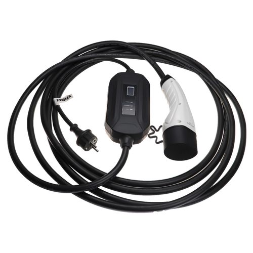 Vhbw Câble De Recharge Type 2 Vers Prise Euro F Compatible Avec Bmw M5 Voiture Électrique - 1 Phase, 16 A, 3,5 Kw, 7 M