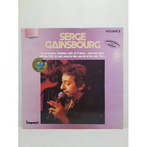 Serge Gainsbourg ¿ Serge Gainsbourg Volume 2 33t