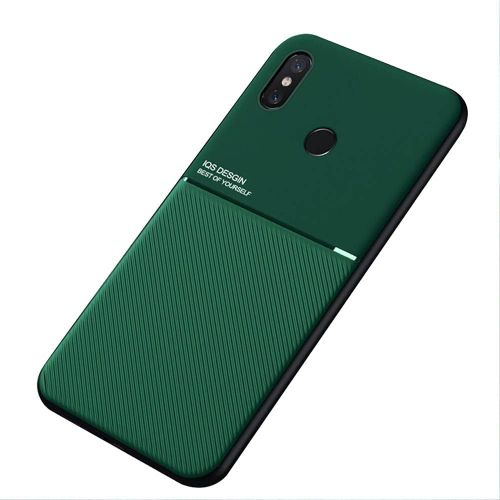 Coque Housse Etui Plaque De Metal Integree Pour Xiaomi Redmi Note 5/Note 5 Pro - Vert