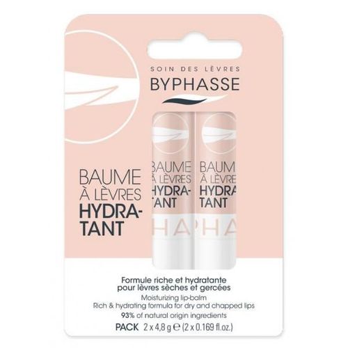 Byphasse - Lot De 2 Baumes À Lèvres Hydratant - 2x4,8g 