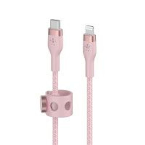 Belkin BOOST CHARGE - Câble Lightning - 24 pin USB-C mâle pour Lightning mâle - 1 m - rose