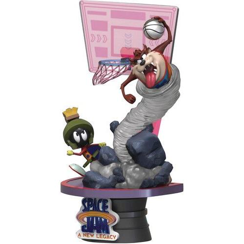 Beast Kingdom - Space Jam New Legacy Ds-070 Taz & Marvin D-Stage 6 Statue [Collectables] Statue, Collectible