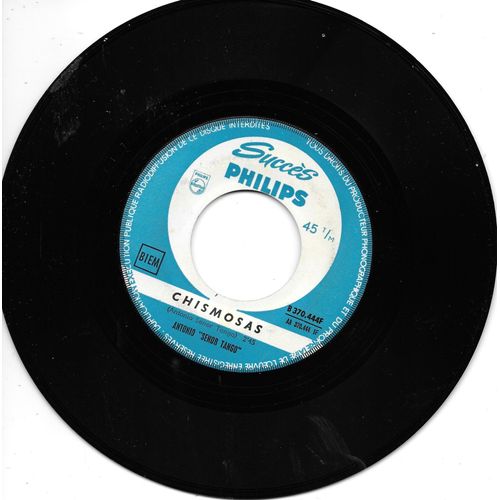 Antonio "Senor Tango" : Chismosas / Mi Chinita [Vinyle 45 Tours 7"]
