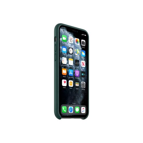 Apple - Coque De Protection Pour Téléphone Portable - Cuir - Vert Forêt - Pour Iphone 11 Pro