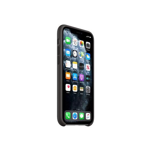 Apple - Coque De Protection Pour Téléphone Portable - Silicone - Noir - Pour Iphone 11 Pro