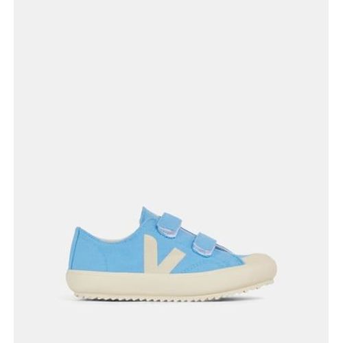 Veja - Tennis Basses Small Ollie Toile De Coton Bio Unisexe - Bleu
