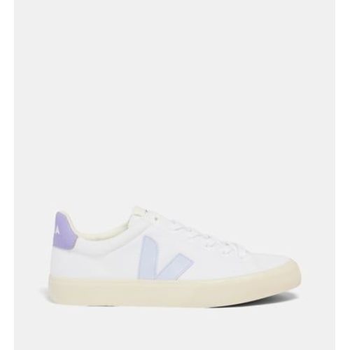 Veja Baskets Basses Campo En Toile Blanc