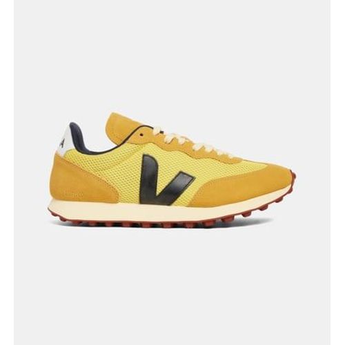 Veja Baskets Basses Rio Branco Alveo Mesh Suédé Jaune