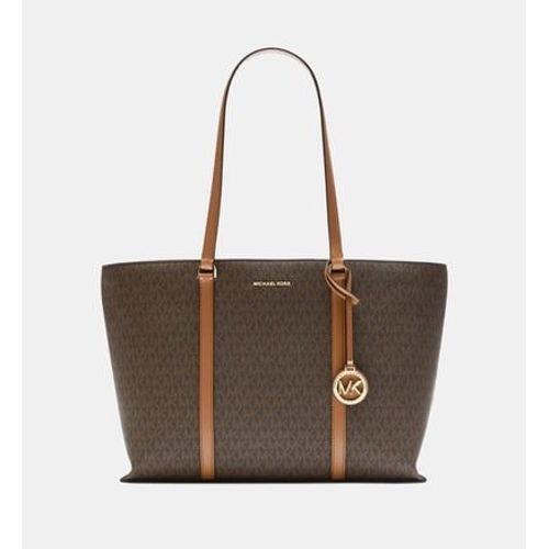 Michael Michael Kors - Sac cabas en toile monogrammée - Marron