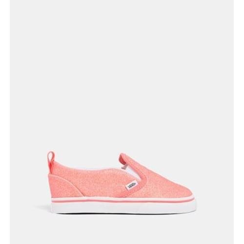 Vans - Slip-On Basses Pailletées Mixtes - Rose