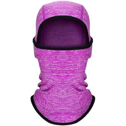 Couleur Rose Taille Taille Unique Cagoule Pour Enfants, Masque Facial De Ski Coupe-Vent, Couverture Polaire Pour Enfants, Chauffe-Cou, Casque, Doublure, Cyclisme, Randonnée, Écharpe Pour Garçons Et Filles