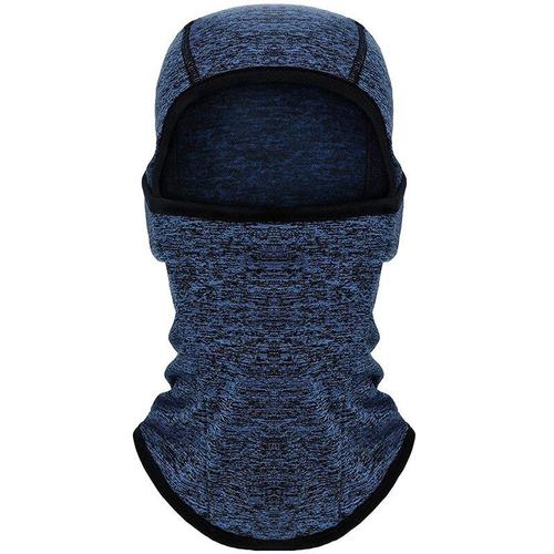 Couleur Bleu Taille Taille Unique Cagoule Pour Enfants, Masque Facial De Ski Coupe-Vent, Couverture Polaire Pour Enfants, Chauffe-Cou, Casque, Doublure, Cyclisme, Randonnée, Écharpe Pour Garçons Et Filles