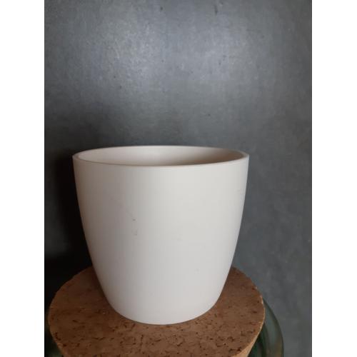 Cache-Pot Blanc Elho 7cm 2.7 Inch 0.15 L