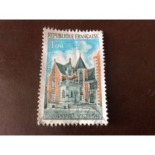 1 Timbre Le Clos Amboise, France, Année 1973.