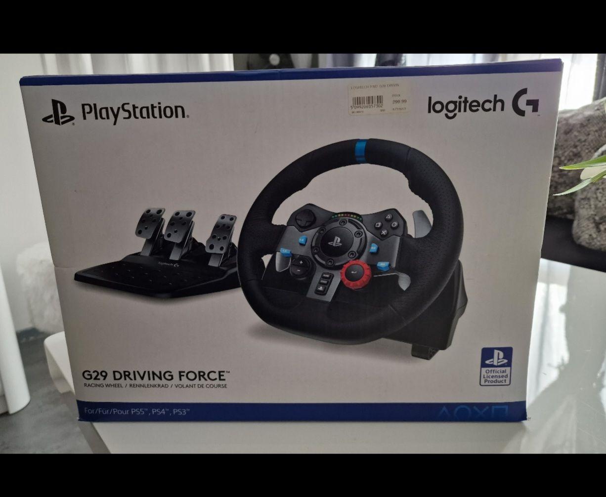 Volant Logitech G29 Driving Force Ps4 ps5 ps3 et pc