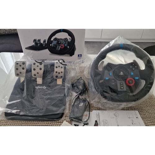 VOLANTE LOGITECH DRIVING FORCE G29- PS5,PS4, PS3 E PC USADO - TLGAMES