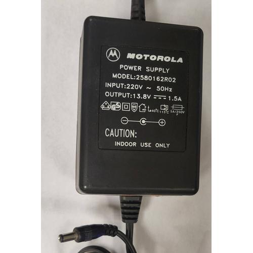 Alimentation Secteur Motorola 2580162R02 - 13.8V 1.5A