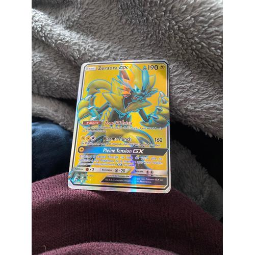 Carte Pokémon Zeraora Gx 201/214 Ultra Rare