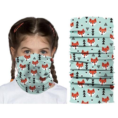 Couleur K010 Bandana Imprimé 3d Pour Enfants, Protection Solaire, Coupe-Vent, Cagoule Pour Le Cou, Cache-Tête, Randonnée, Cyclisme, Masque Facial