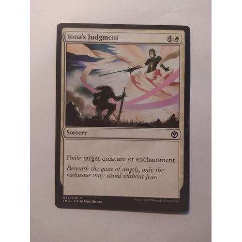 Iona's Judgment // Jugement Selon Iona (Iconic Masters)