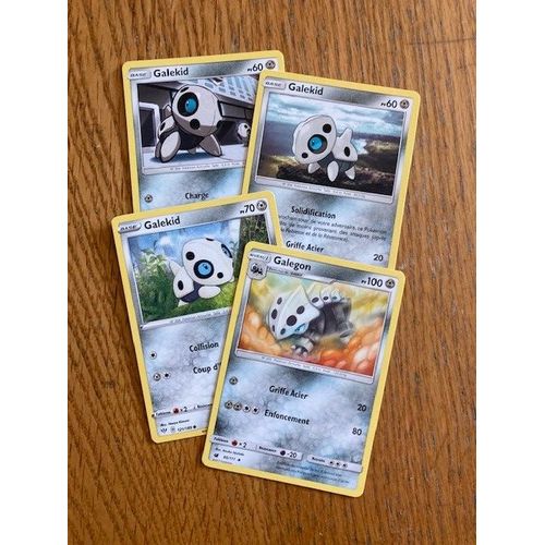 (2546) 3x Galekid + Galegon (Pokemon)